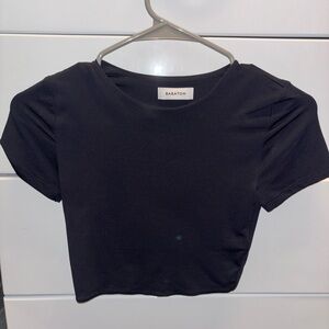 Babaton Black Crop Top